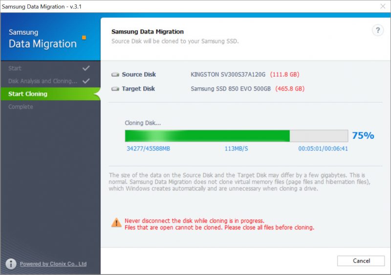 Migrate 10 SSD Using Samsung Data Migration Software | Primer