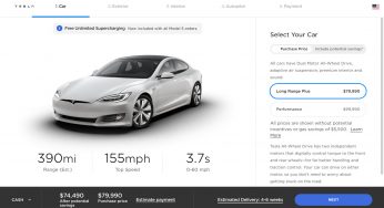 Tesla Increases Model S/X Range, Model S Now Up to 390/351 Miles